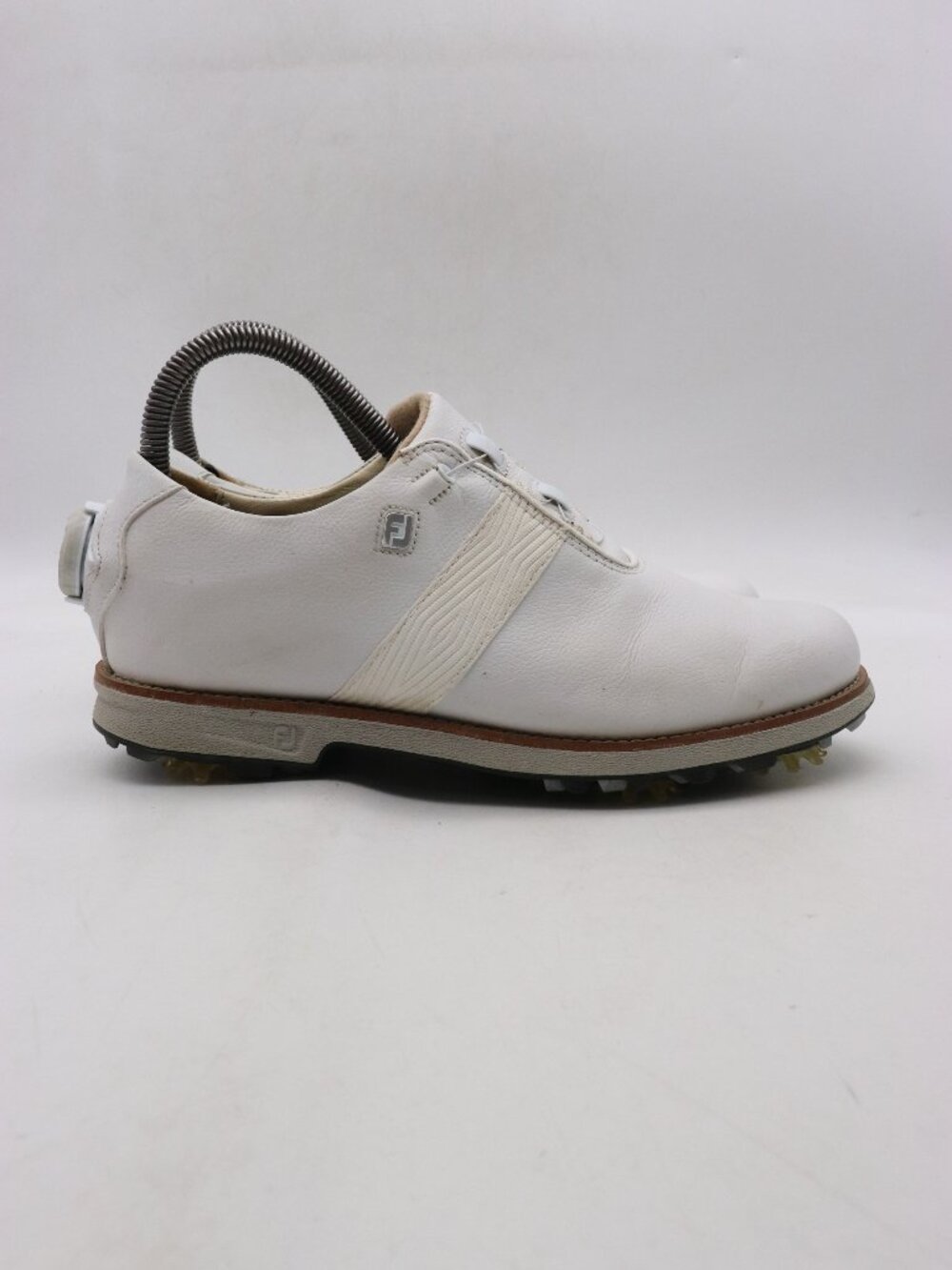 FootJoy Premiere Series Boa Golf Shoes Women's 7 M White DryJoys Spiked Sneakers